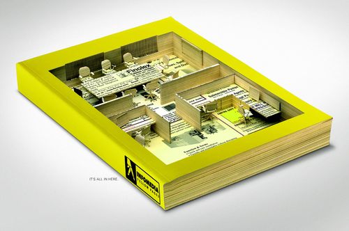 infomedia 黄页宣传广告设计 | "包罗万象"